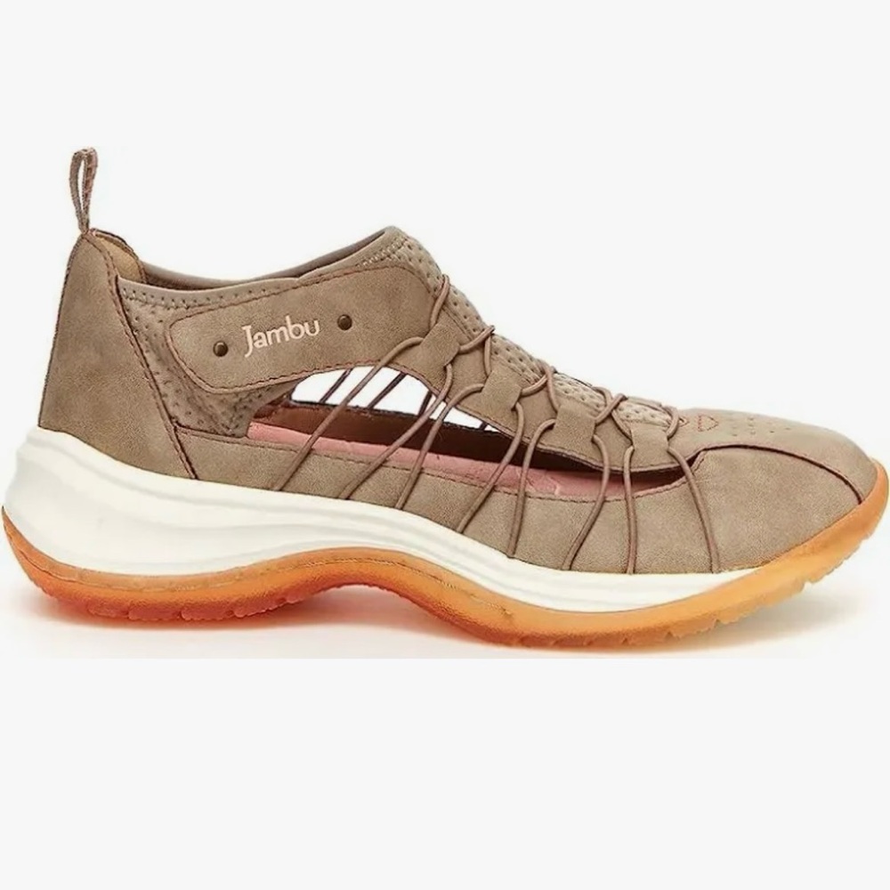 Jambu Women's Free Spirit Encore Vegan Tan Shoes Size 9.5
